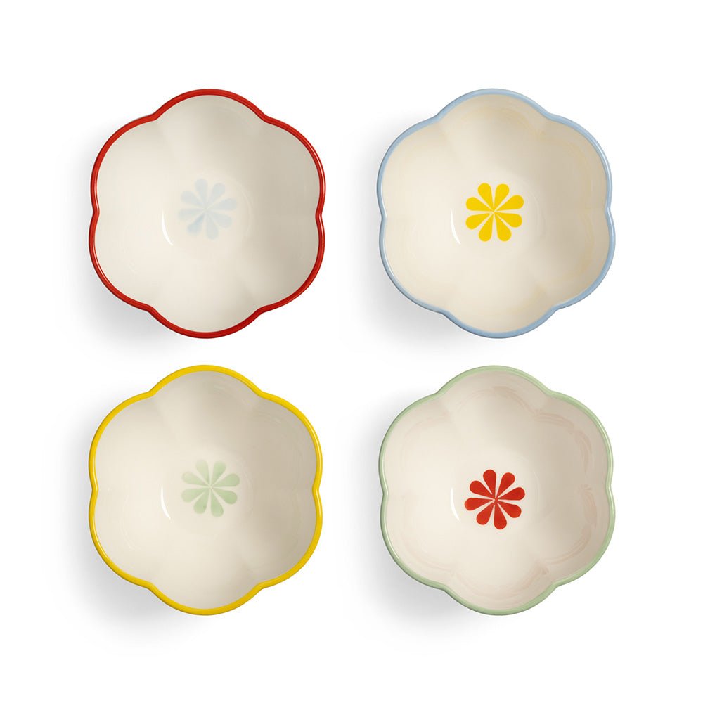 Bowl Folk Small (set of 4)