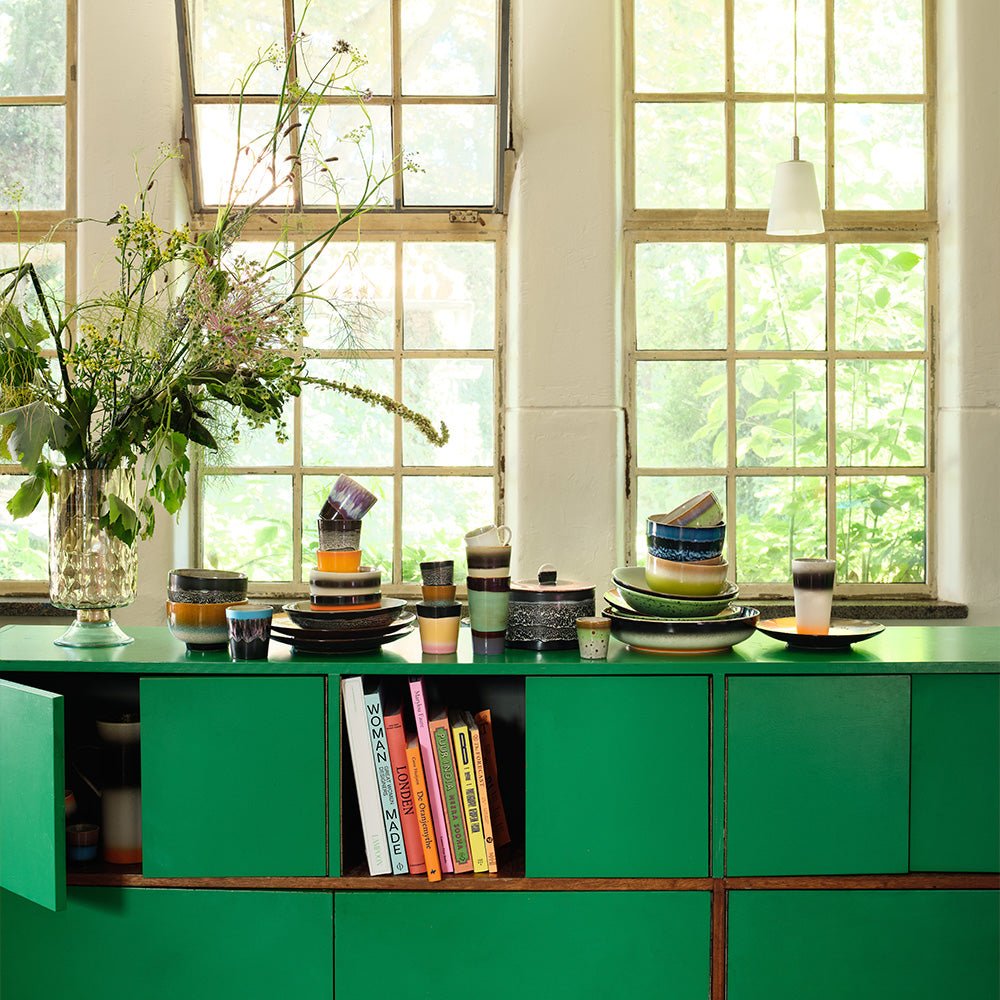 70s Ceramic Coffee Mugs Stellar (set of 6)