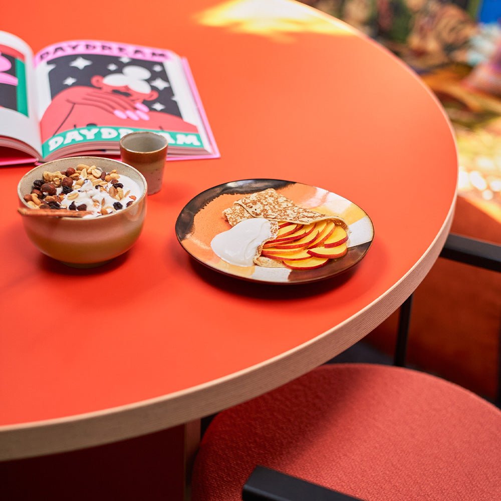 70s Ceramics Retro Wave Small Dish