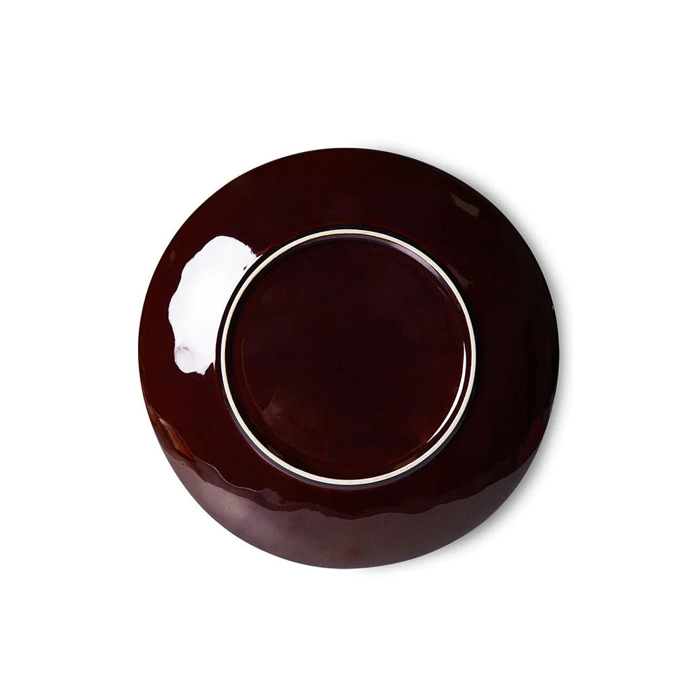 70s Ceramics Retro Wave Small Dish