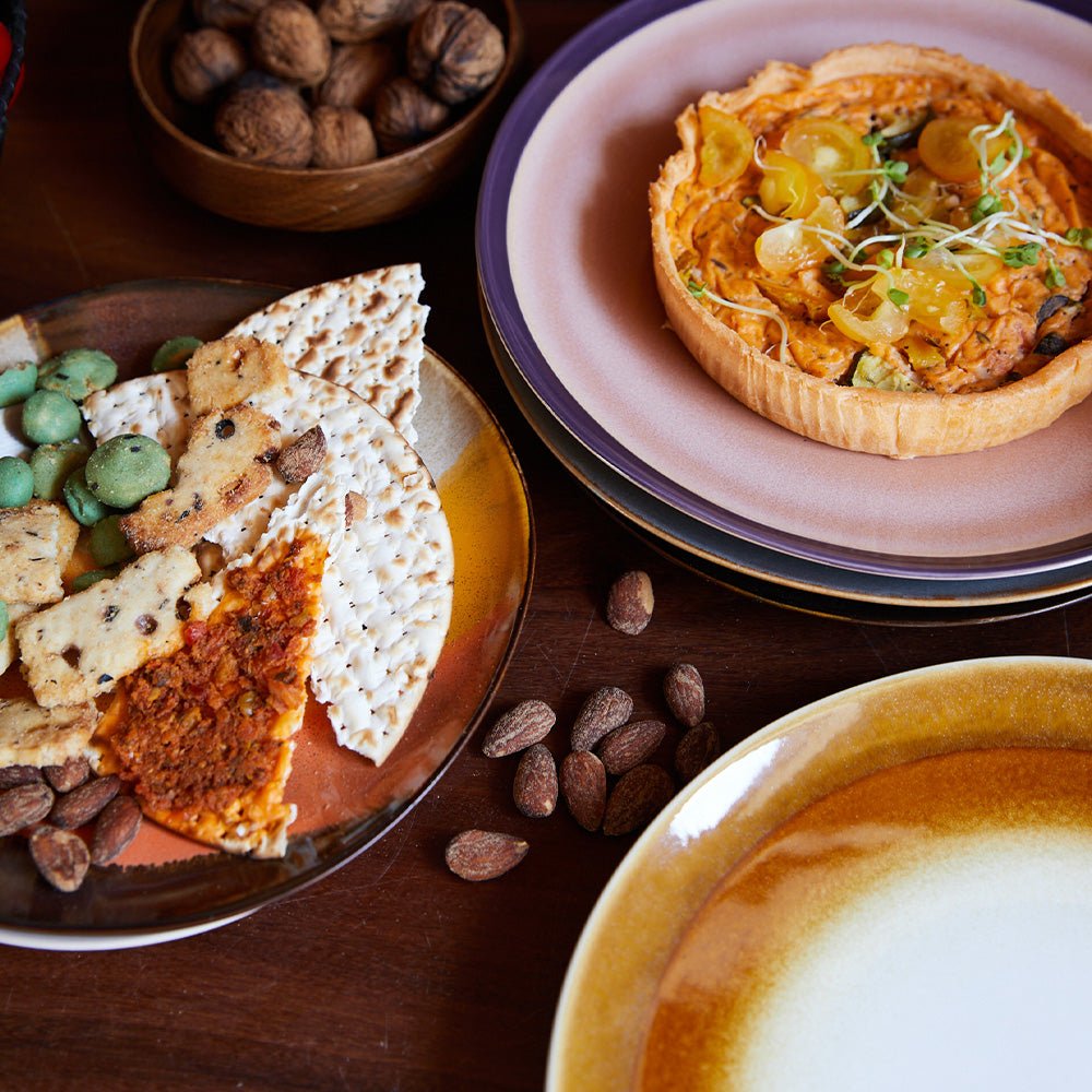 70s Ceramics Retro Wave Small Dish