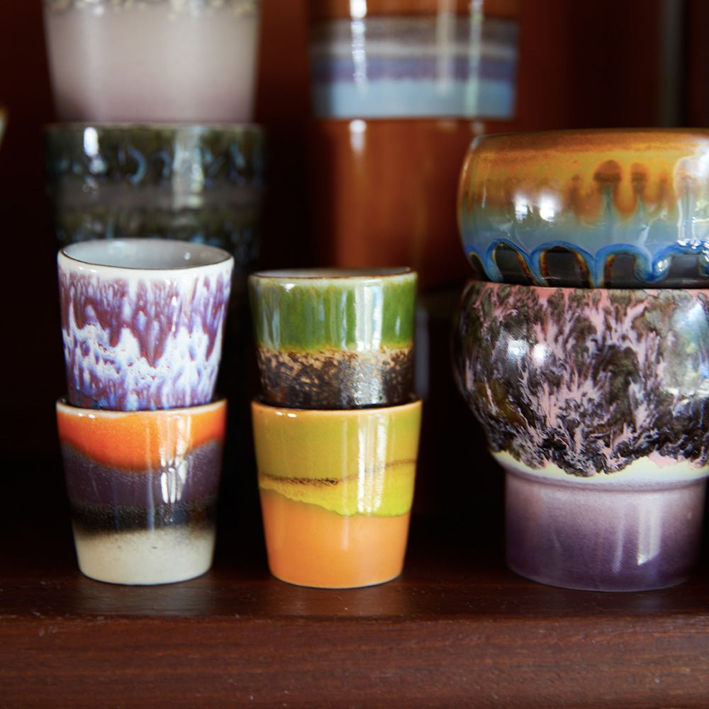 70s Ceramics Egg Cups Island (set of 4)