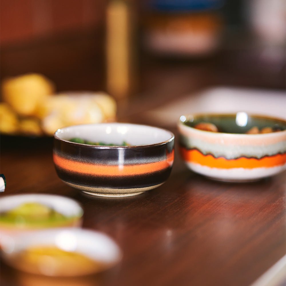 70s Ceramics Dessert Bowls Humus (set of 4)