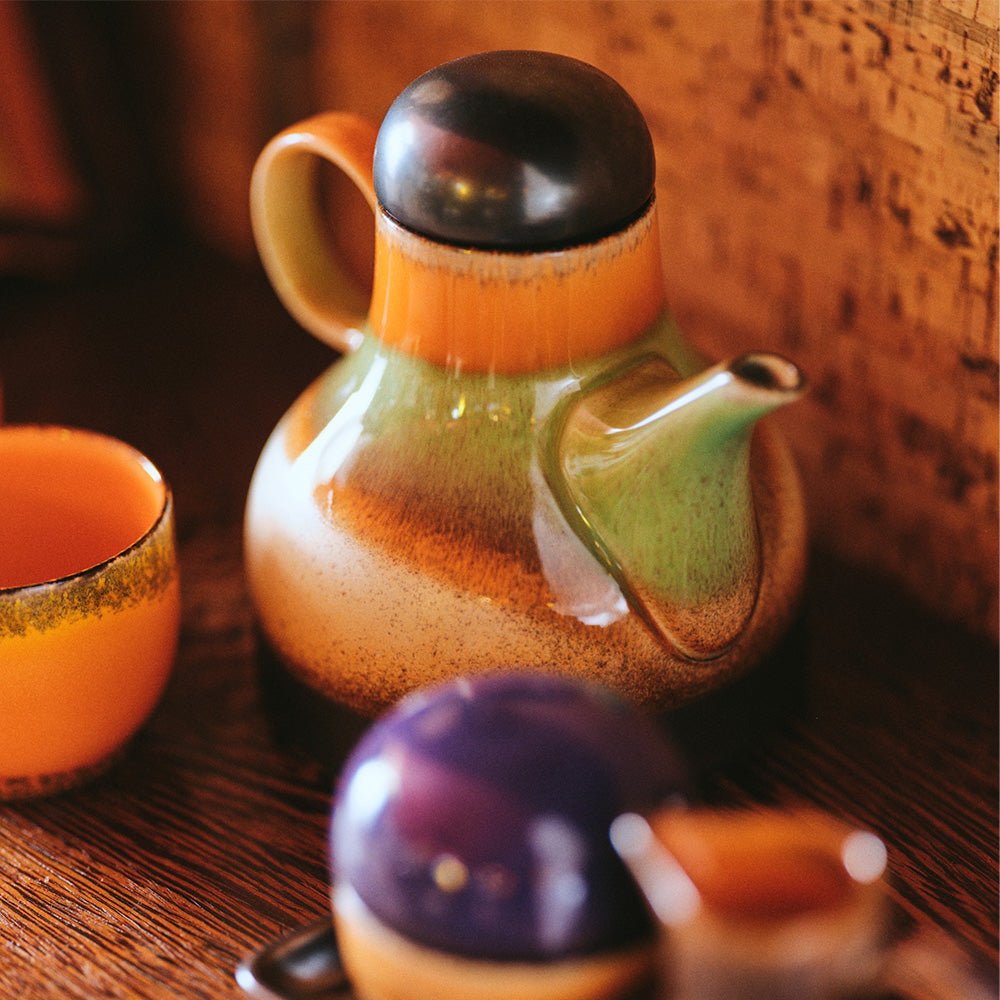 70s Ceramics Coffe Pot Morning