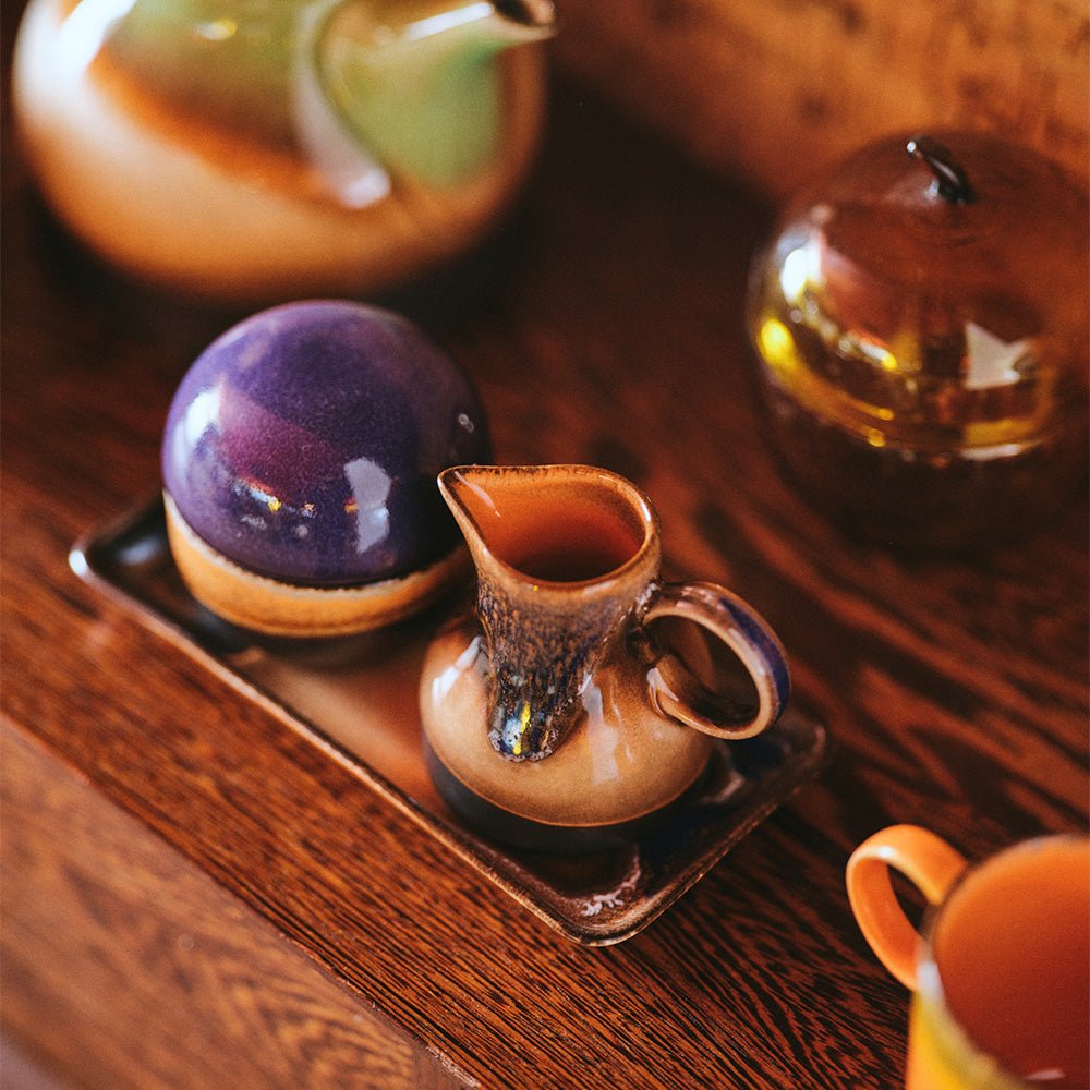 70s Ceramics Small Trays Twenty Four Hours B