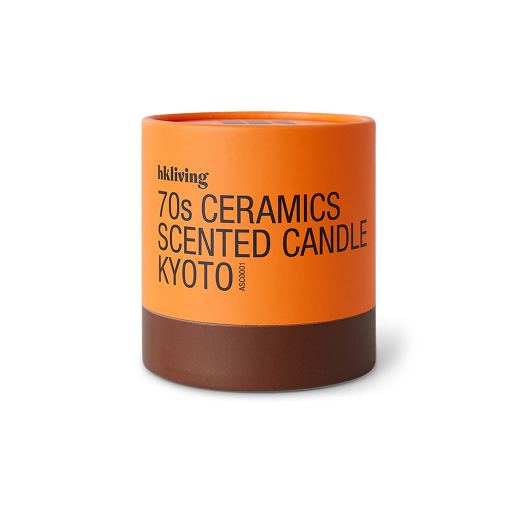 70s Ceramics: Scented Candle - Kyoto