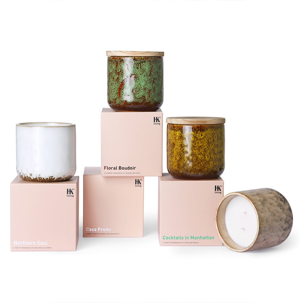 Ceramic Scented Candle Casa Fruits