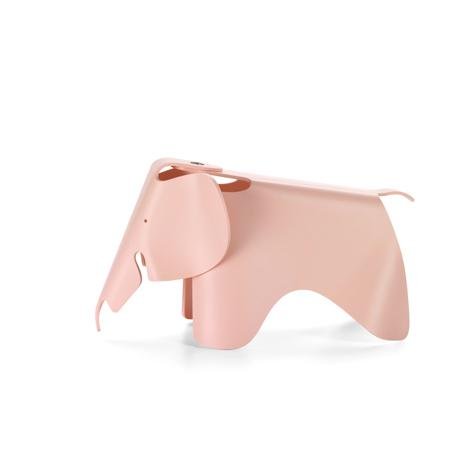 Eames Elephant Small Plastic Pale Rose