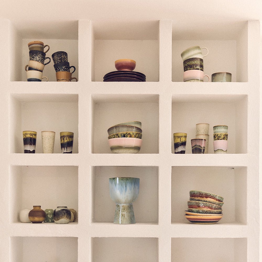 70s Ceramics: Tea Cups - Nova (set de 2)