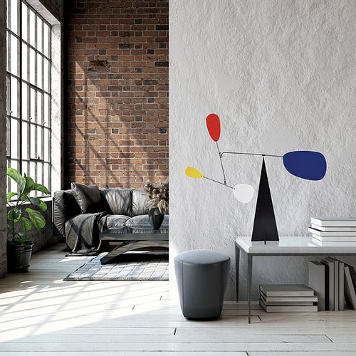 Paris 74 Metal Standing Mobile