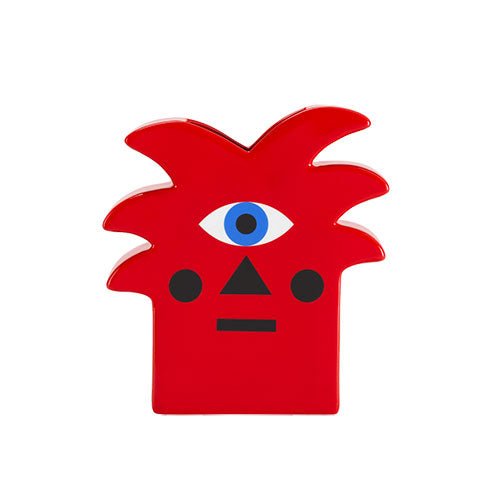 Vase Red Palm by Marco Oggian