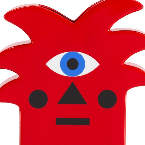 Vase Red Palm by Marco Oggian