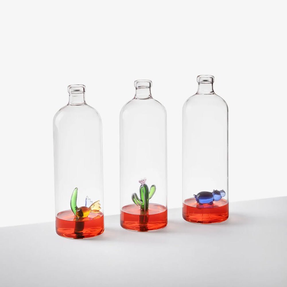 Bottle with Fish and Seagrass Animal Farm